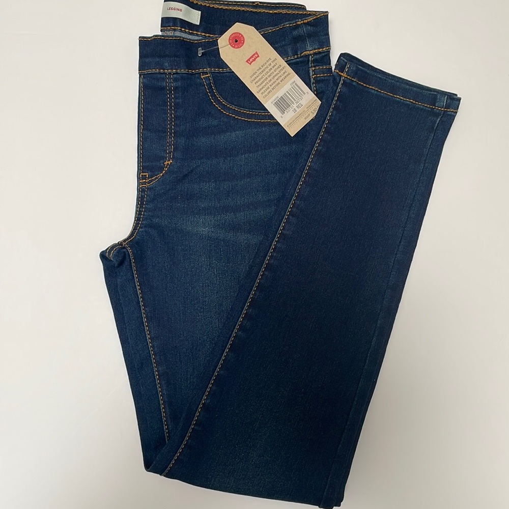 LEVIs pull on jeans leggings jeggings pants for girls size 7